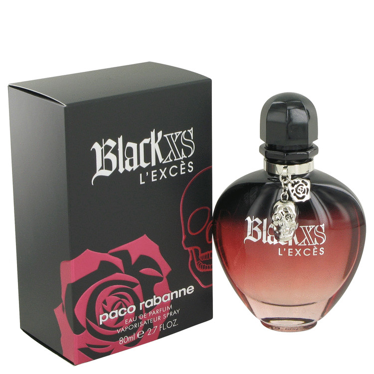 Black XS L'exces by Paco Rabanne Eau De Parfum Spray 2.7 oz Women