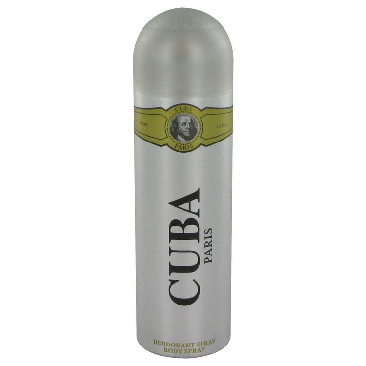 Cuba Gold by Fragluxe Deodorant Spray (unboxed) 6.7 oz Men