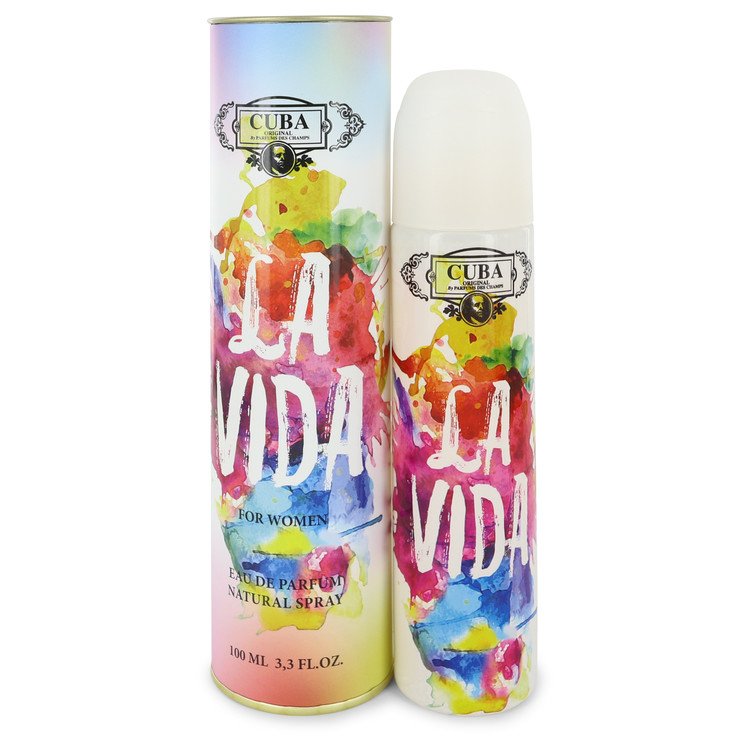 Cuba La Vida by Cuba Eau De Parfum Spray 3.3 oz Women