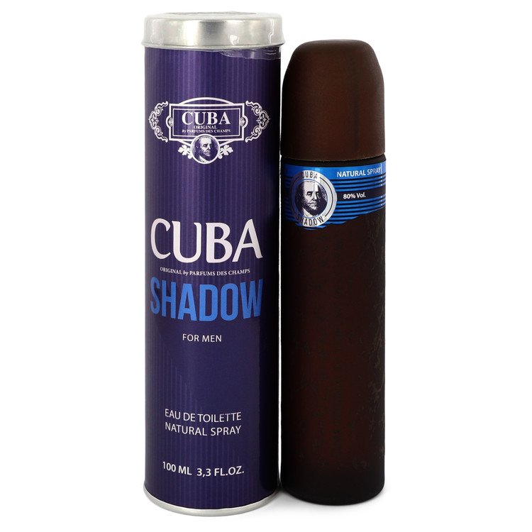 Cuba Shadow by Fragluxe Eau De Toilette Spray 3.3 oz Men
