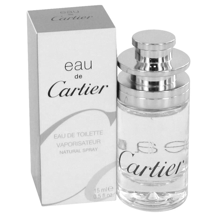 EAU DE CARTIER by Cartier Mini EDT Spray (Unisex) 0.5 oz Men