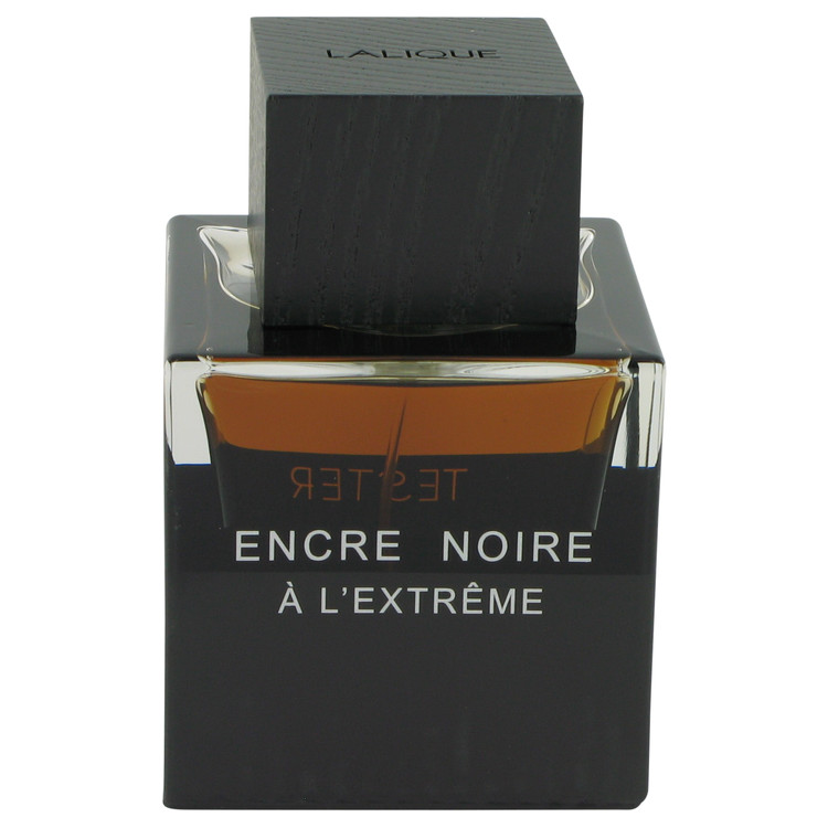 Encre Noire A L'extreme by Lalique Eau De Parfum Spray (Tester) 3.3 oz Men