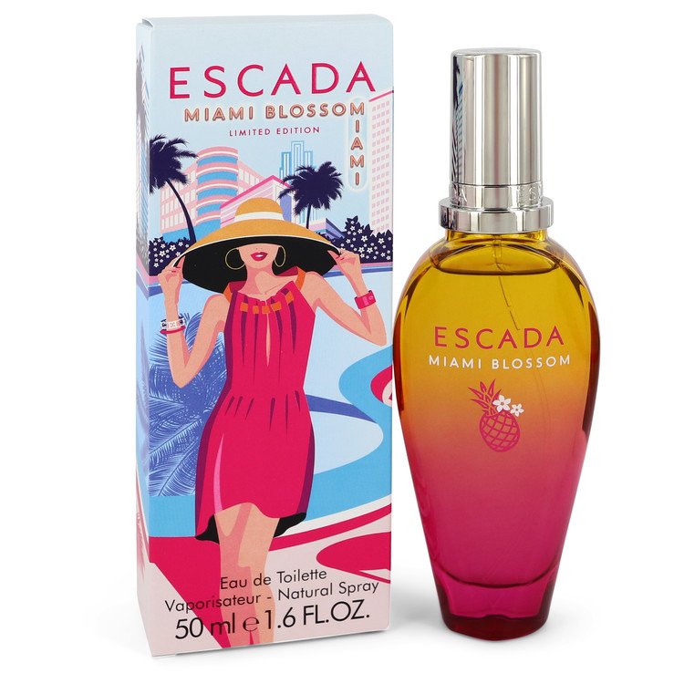 Escada Miami Blossom by Escada Eau De Toilette Spray 1.6 oz Women