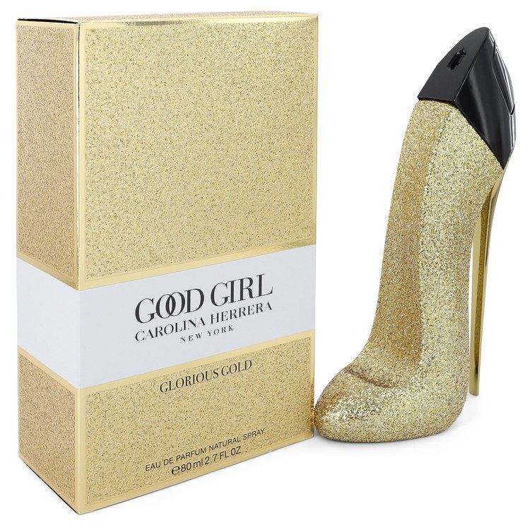 Good Girl Glorious Gold by Carolina Herrera Eau De Parfum Spray 2.7 oz Women