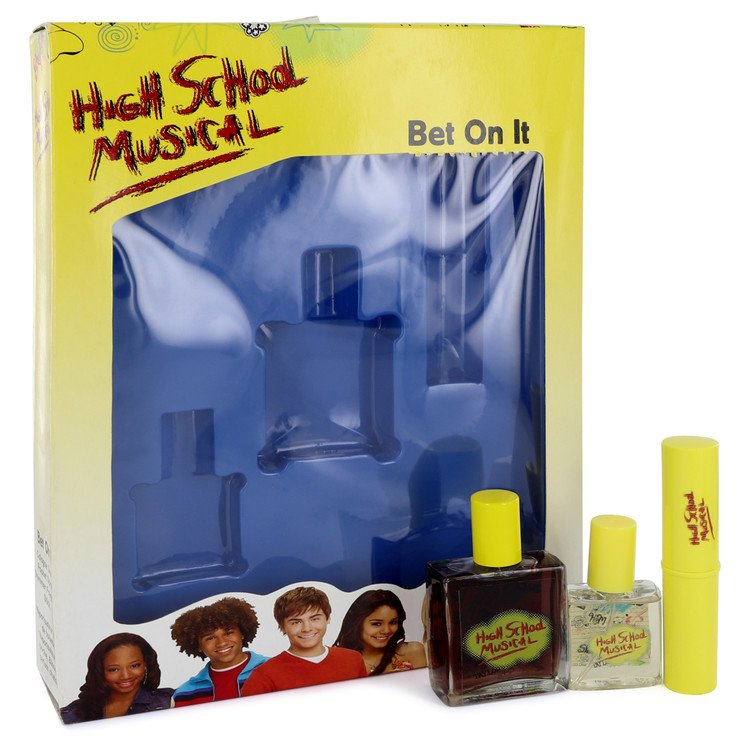 High School Musical by Disney Gift Set -- 1 oz Cologne Spray + .5 oz Pocket Spray + .25 oz Shimmer Stick Women