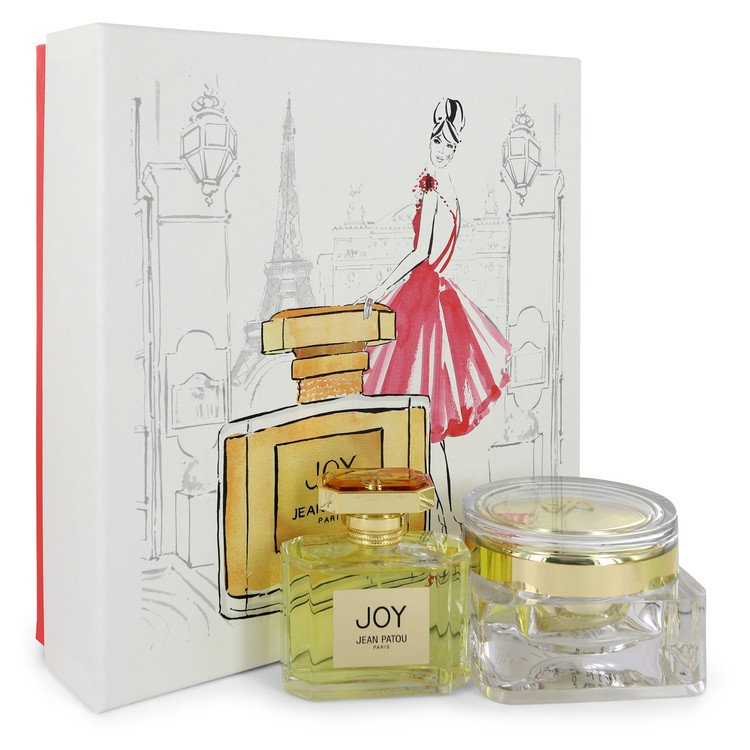 JOY by Jean Patou Gift Set -- 2.5 oz Eau De Parfum Spray + 3.4 oz Body Cream Women