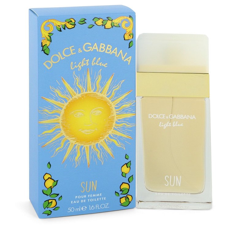 Light Blue Sun by Dolce & Gabbana Eau De Toilette Spray 1.7 oz Women