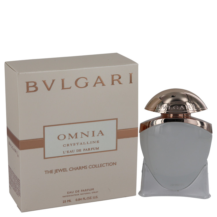 Omnia Crystalline L'eau De Parfum by Bvlgari Mini EDP Spray .84 oz Women