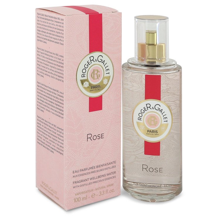 Roger & Gallet Rose by Roger & Gallet Fragrant Wellbeing Water Spray 3.3 oz Women