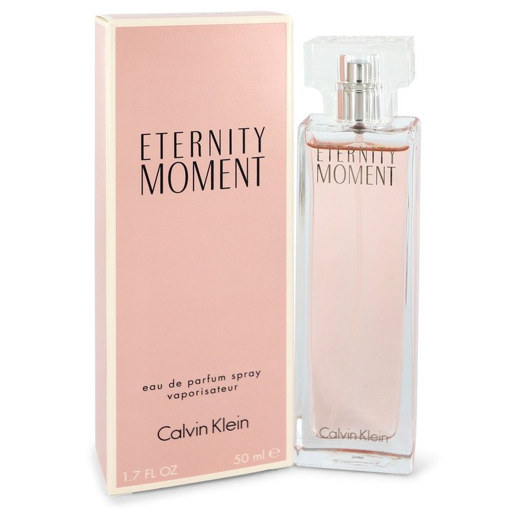 Eternity Moment by Calvin Klein Eau De Parfum Spray 1.7 oz Women