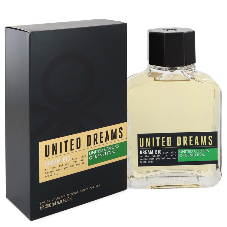 United Dreams Dream Big by Benetton Eau De Toilette Spray 6.8 oz Men