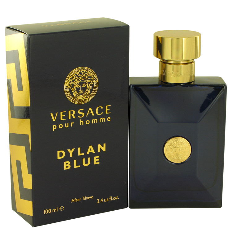 Versace Pour Homme Dylan Blue by Versace After Shave Lotion 3.4 oz Men