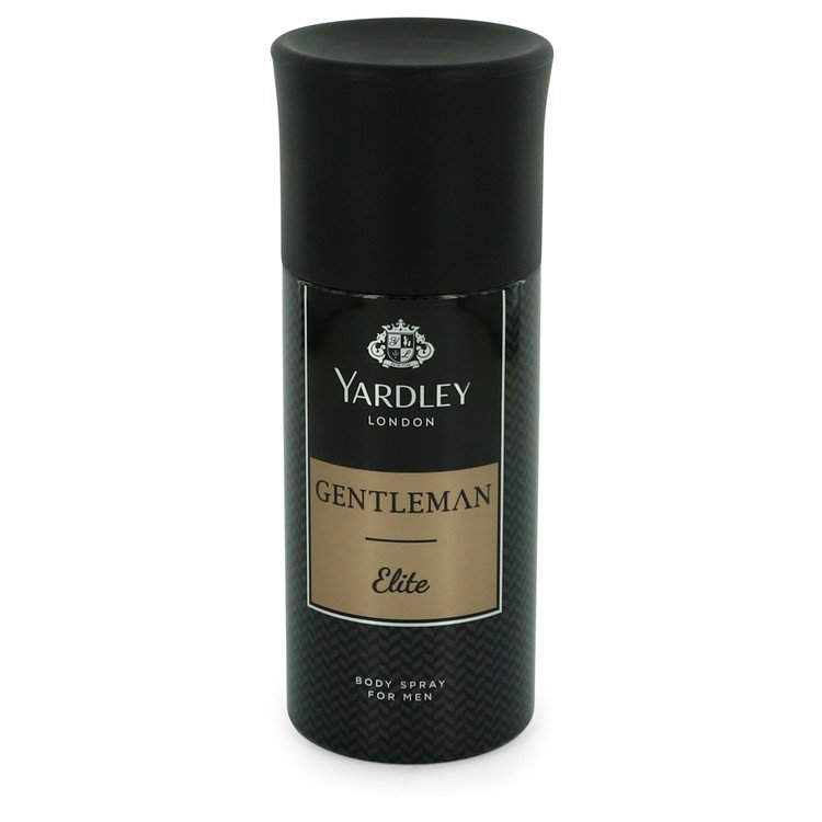 Yardley Gentleman Elite by Yardley London Deodorant Body Spray 5 oz Men
