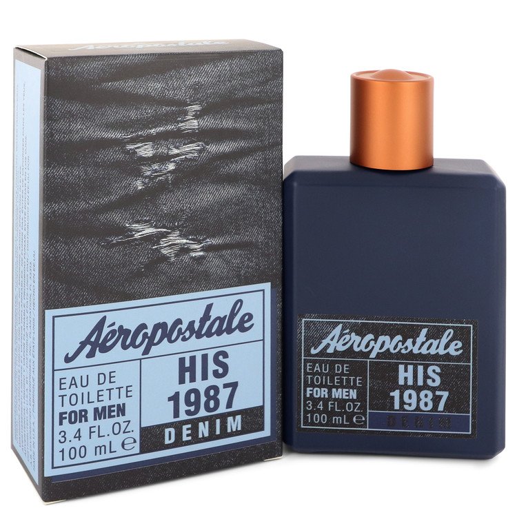 Aeropostale His 1987 Denim by Aeropostale Eau De Toilette Spray 3.4 oz Men