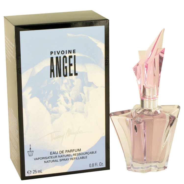 Angel Peony by Thierry Mugler Eau De Parfum Spray Refillable .8 oz Women