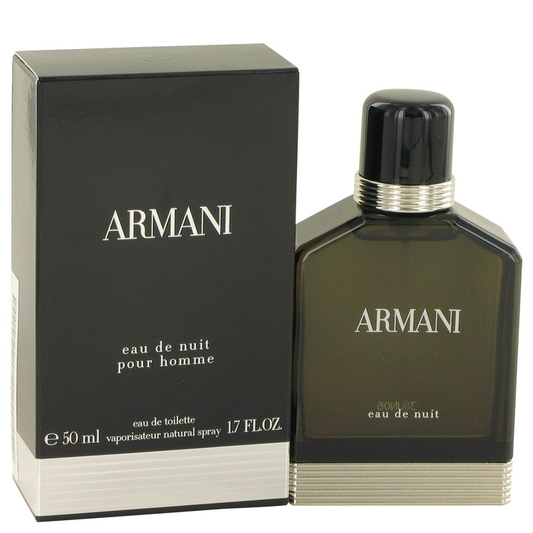 Armani Eau De Nuit by Giorgio Armani Eau De Toilette Spray 1.7 oz Men