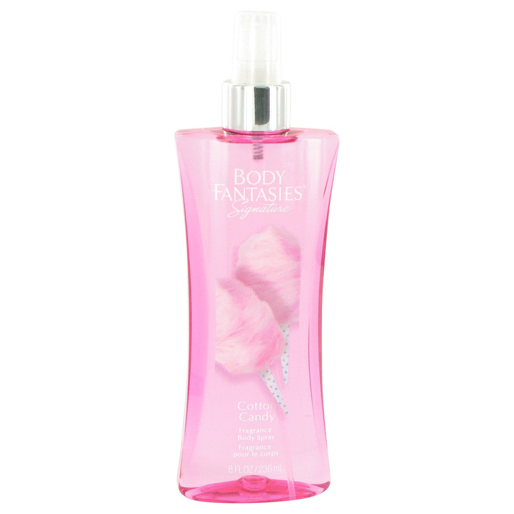 Body Fantasies Signature Cotton Candy by Parfums De Coeur Body Spray 8 oz Women