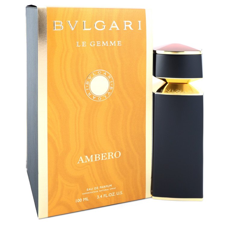Bvlgari Le Gemme Ambero by Bvlgari Eau De Parfum Spray 3.4 oz Men