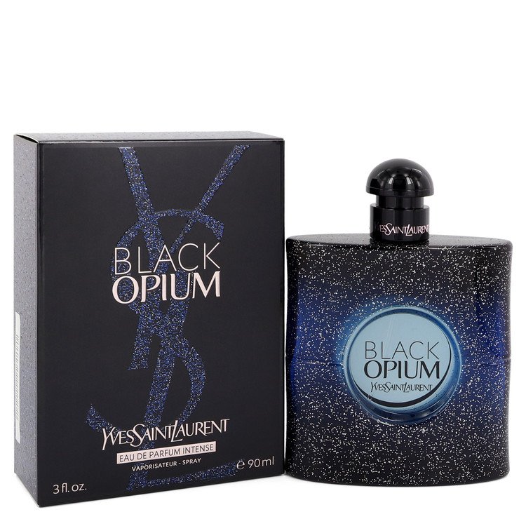 Black Opium Intense by Yves Saint Laurent Eau De Parfum Spray 3 oz Women
