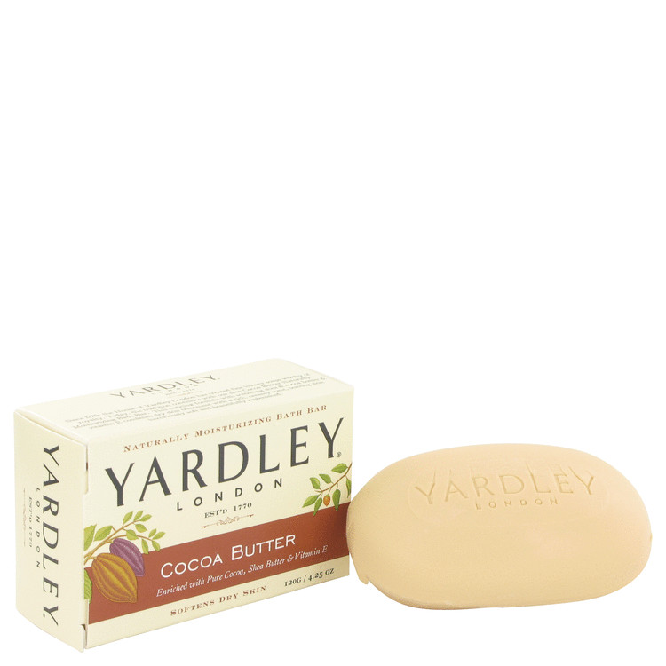 Yardley London Soaps by Yardley London Cocoa Butter Naturally Moisturizing Bath Bar 4.25 oz Women