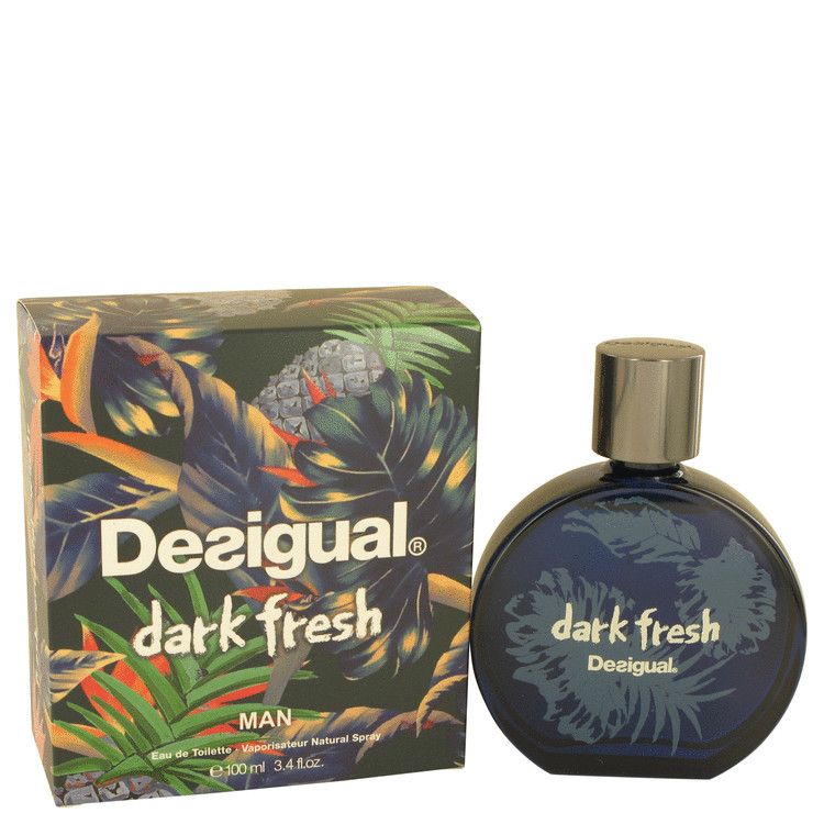 Desigual Dark Fresh by Desigual Eau De Toilette Spray 3.4 oz Men