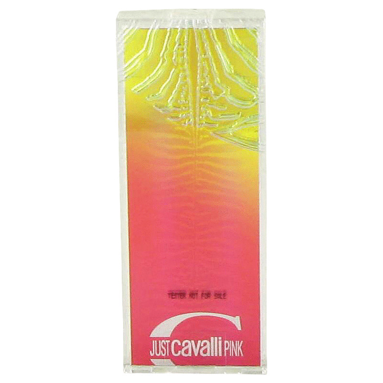 Just Cavalli Pink by Roberto Cavalli Eau De Toilette Spray (Tester) 2 oz Women