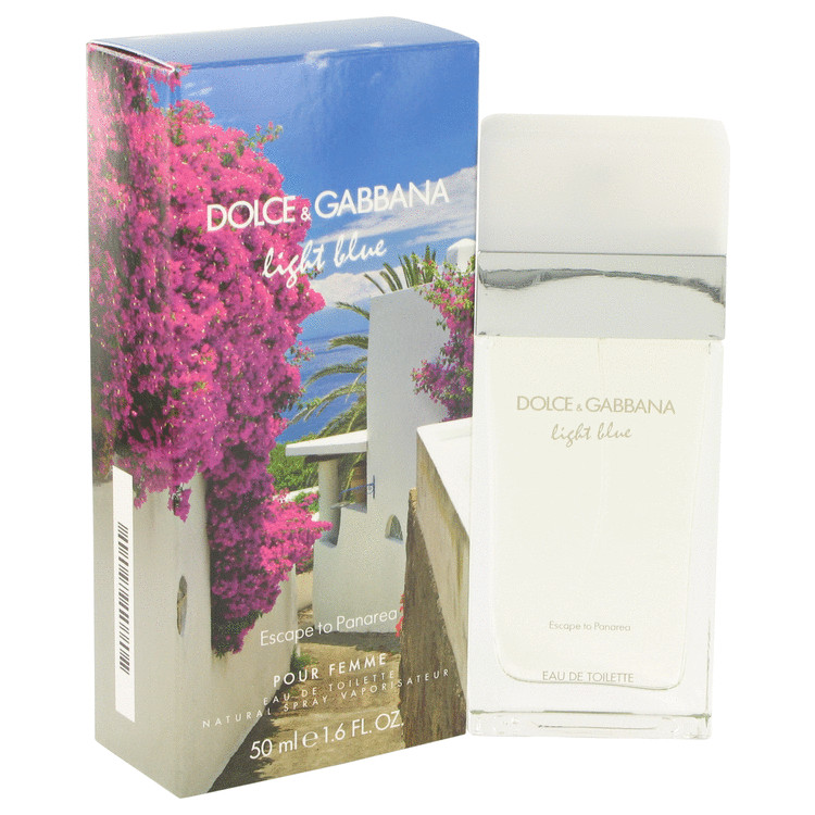 Light Blue Escape to Panarea by Dolce & Gabbana Eau De Toilette Spray 1.6 oz Women