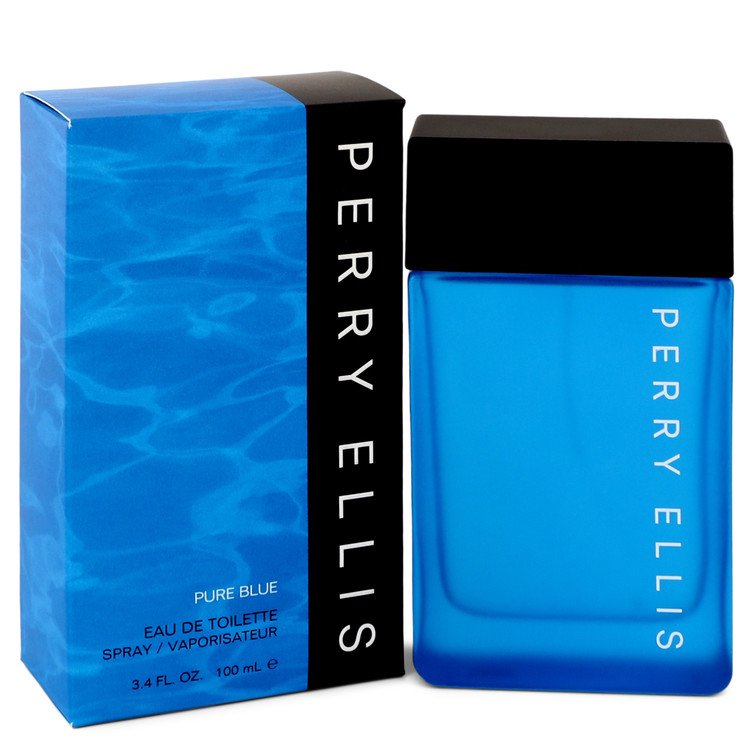 Perry Ellis Pure Blue by Perry Ellis Eau De Toilette Spray 3.4 oz Men