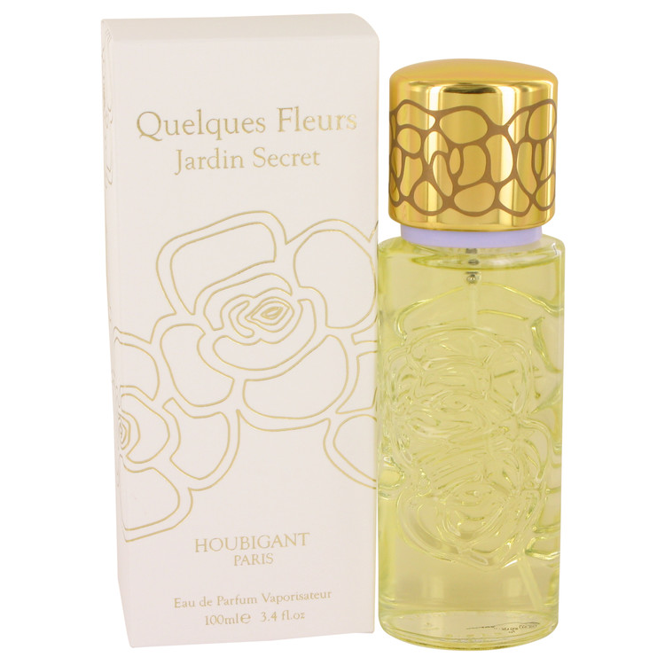 Quelques Fleurs Jardin Secret by Houbigant Eau De Parfum Spray 3.4 oz Women