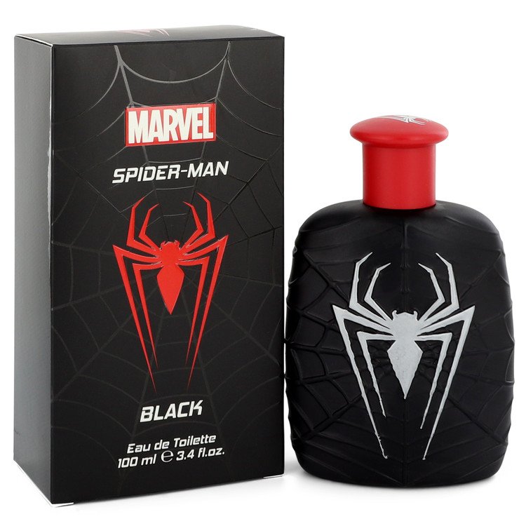 Spiderman Black by Marvel Eau De Toilette Spray 3.4 oz Men