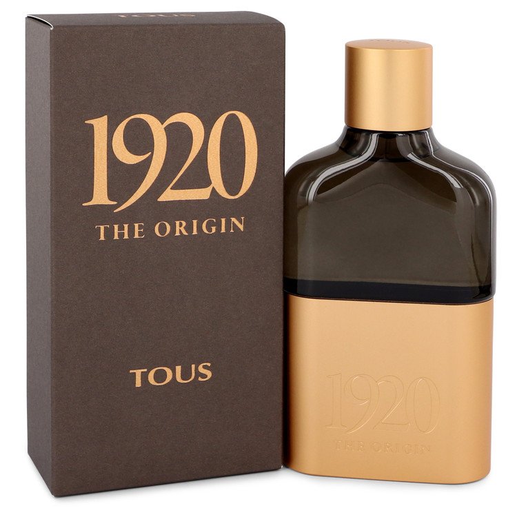 Tous 1920 The Origin by Tous Eau De Parfum Spray 3.4 oz Men