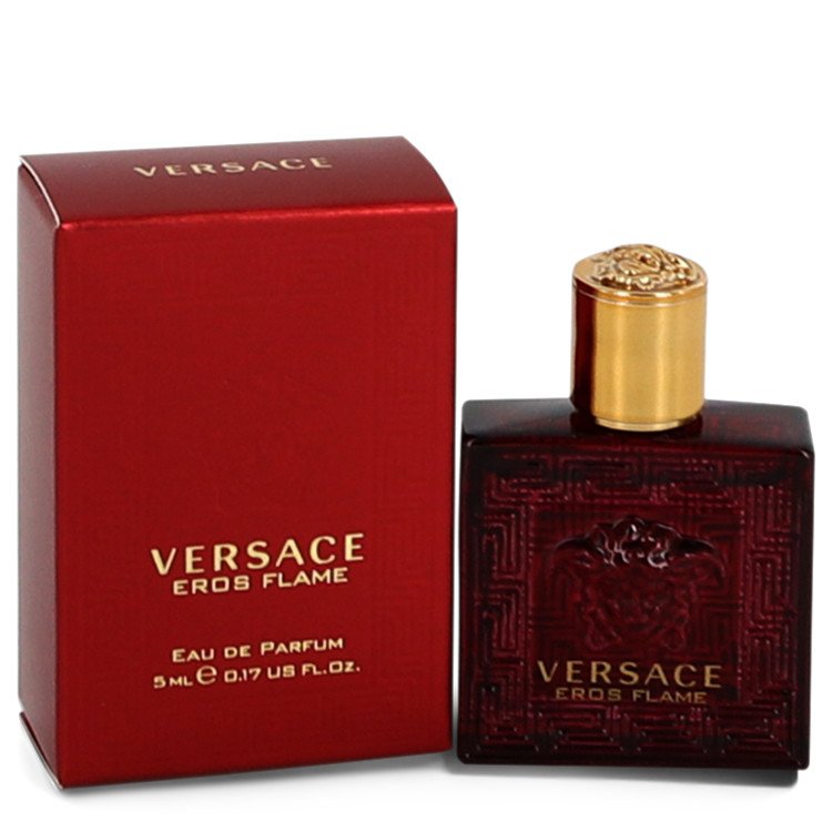 Versace Eros Flame by Versace Mini EDP .17 oz Men