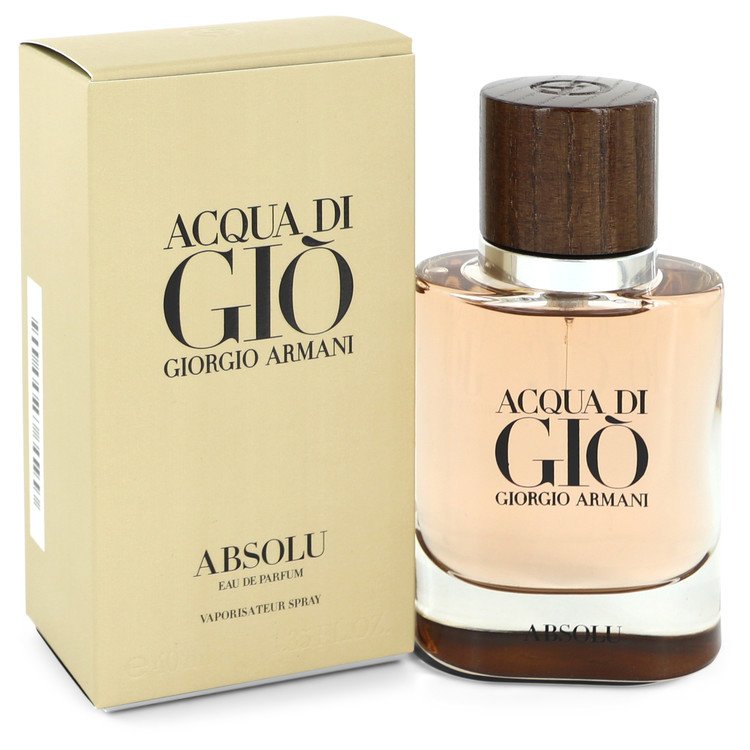 Acqua Di Gio Absolu by Giorgio Armani Eau De Parfum Spray 1.35 oz Men