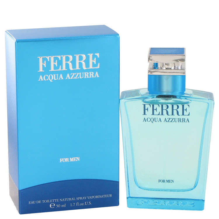 Ferre Acqua Azzurra by Gianfranco Ferre Eau De Toilette Spray 1.7 oz Men