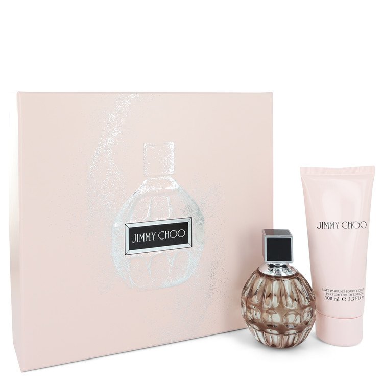 Jimmy Choo by Jimmy Choo Gift Set -- 2 oz Eau De Parfum Spray + 3.3 oz Body Lotion Women