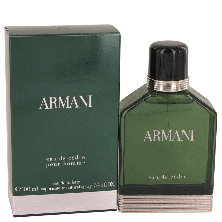 Armani Eau De Cedre by Giorgio Armani Eau De Toilette Spray 3.4 oz Men