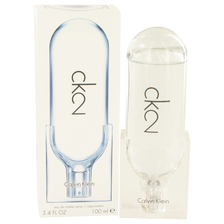CK 2 by Calvin Klein Eau De Toilette Spray (Unisex) 3.4 oz Women