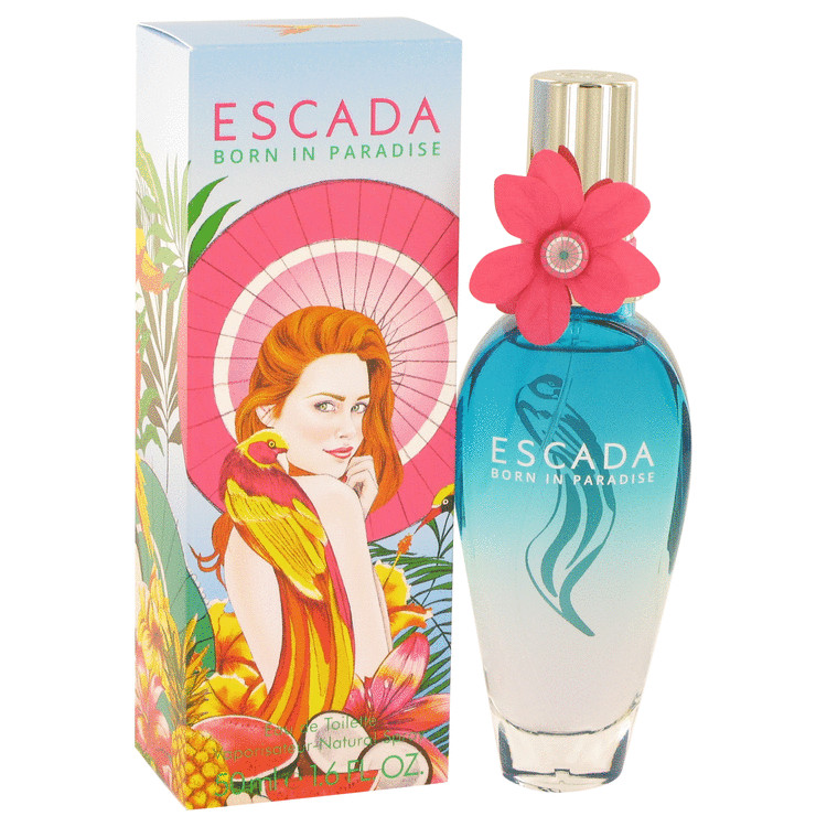 Escada Born In Paradise by Escada Eau De Toilette Spray 1.7 oz Women