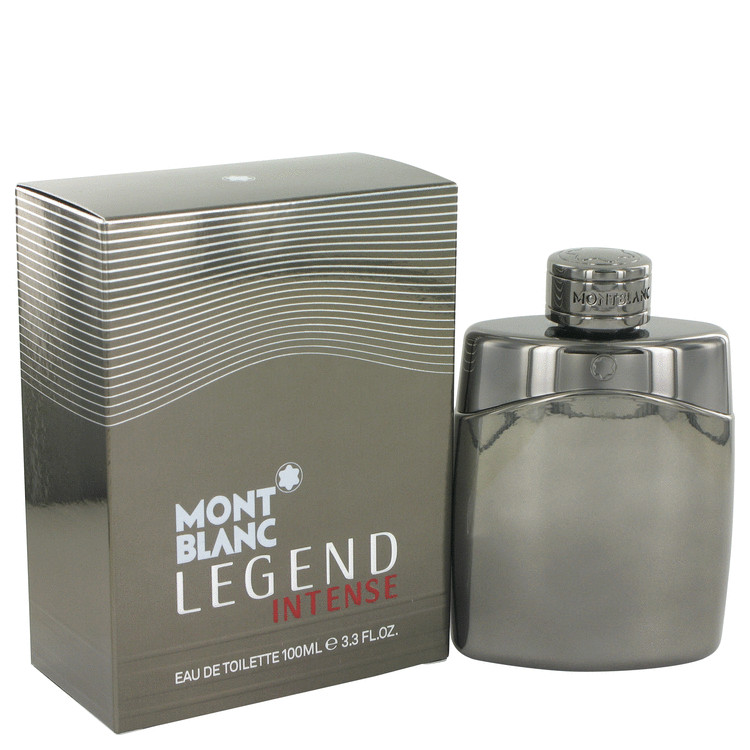 Montblanc Legend Intense by Mont Blanc Eau De Toilette Spray 3.4 oz Men