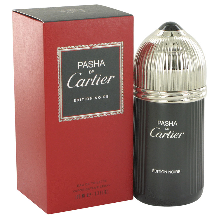 Pasha De Cartier Noire by Cartier Eau De Toilette Spray 3.3 oz Men