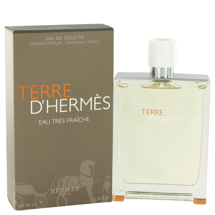 Terre D'Hermes by Hermes Eau Tres Fraiche Eau De Toilette Spray 4.2 oz Men