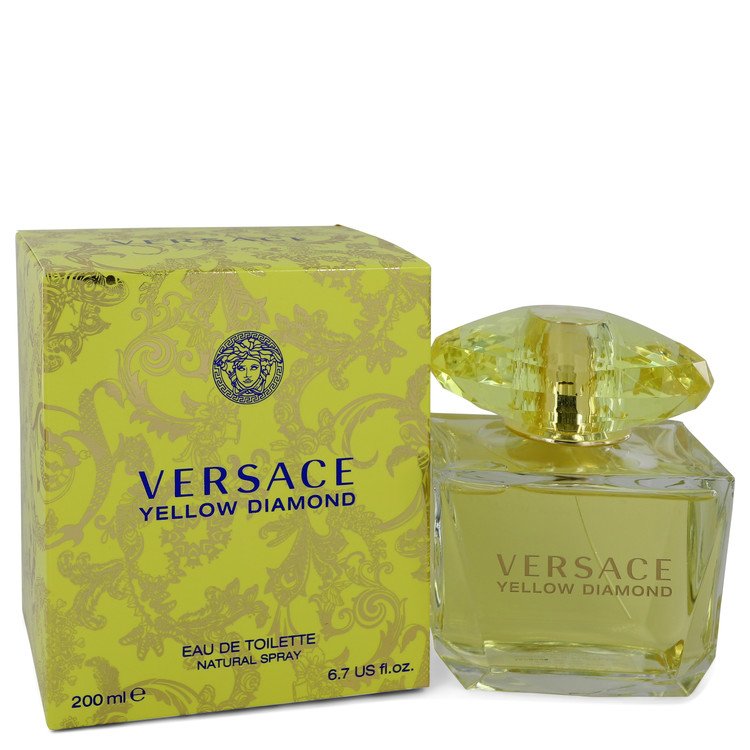 Versace Yellow Diamond by Versace Eau De Toilette Spray 6.7 oz Women